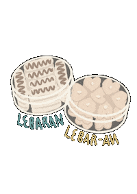 Eid Al Fitr Biscuits Sticker