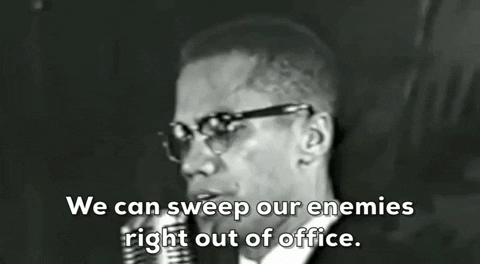 Register To Vote Malcolm X GIF by GIPHY News