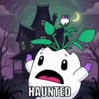 Scared Trick Or Treat GIF by Magic Eden