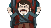 Haunted Hotel Omg Sticker by NETFLIX