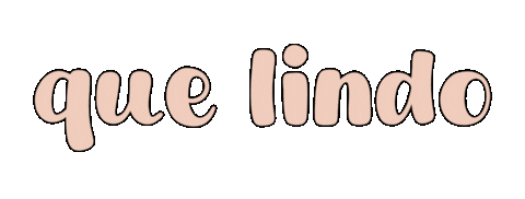 Lindo Sticker by Bel Diniz