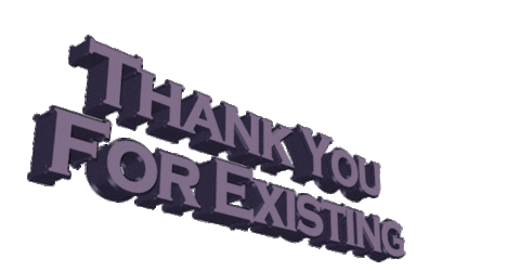 Text Thank You Sticker by AnimatedText