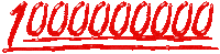 1 Billion Yes Sticker by The YKMS