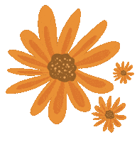Ansolart happy summer flower autumn Sticker