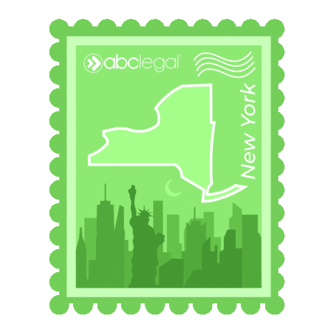 New York Nyc Sticker by ABCLegal