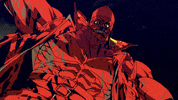 Blank Face Blood GIF by Cyberpunk: Edgerunners