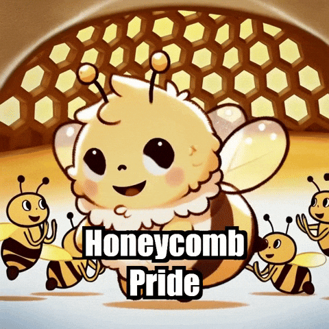 Pride Bee GIF by Beelightened