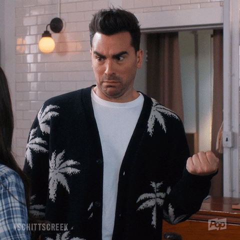 pop tv yes GIF by Schitt's Creek