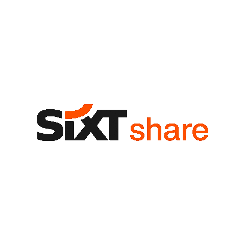 Brand Sixt Share Sticker by Sixt