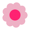 Pink Grow Sticker by Elena