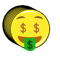Money Face Sticker by Alvato Luxury Detailing