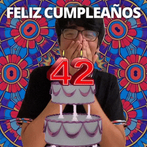 ¡Feliz 42.º cumpleaños!