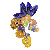 Flashing Hand Painted Sticker by Charlie Girl Gems