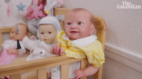 Baby Doll GIF by The Guardian