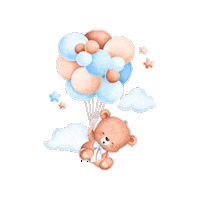 Babybear Sticker by Glitter On The Rim
