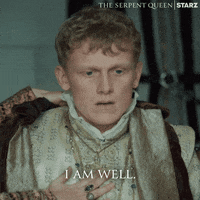 Sick Francis Ii GIF by The Serpent Queen