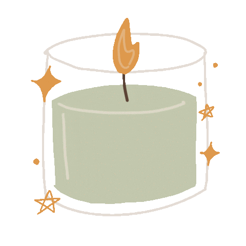 belkisbarajas giphyupload selflove ritual vela Sticker