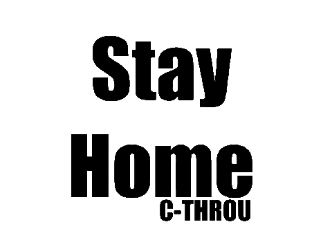 Gold Glow Stay Home Sticker by CTHROU
