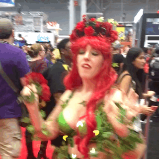 poison ivy batman GIF by New York Comic Con