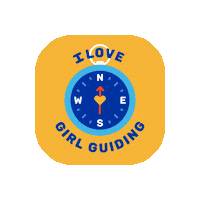 girlguidesaustralia gga forherworld girlguideaustralia Sticker