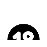 Number Blanco Sticker