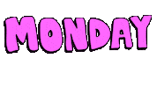 Monday Sticker by deladeso