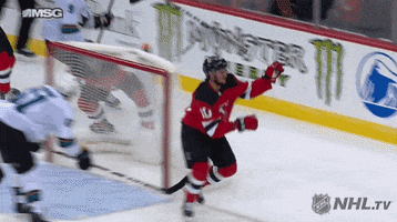 Happy Ice Hockey GIF by NHL