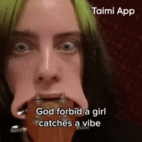Billie Eilish Vibe GIF by Taimi