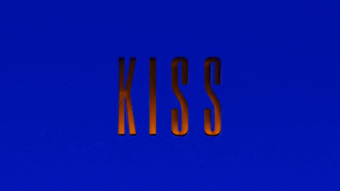 Kanye West Kiss GIF by Ravell