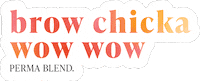 Beauty Eyebrows Sticker by Perma Blend