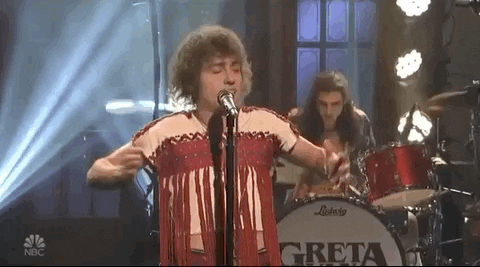 greta van fleet snl GIF by Saturday Night Live
