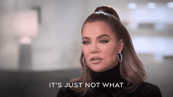 Not What I Want Khloe Kardashian GIF by HULU