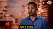 React Trouble GIF by Celebrity Apprentice Australia
