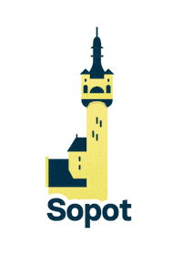 Summer Lighthouse Sticker by visit.sopot.pl