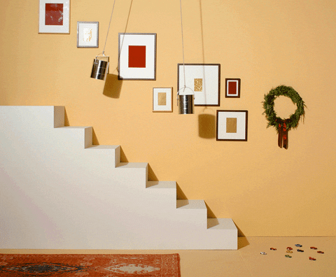 home alone christmas GIF by west elm