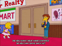 sad lisa simpson GIF