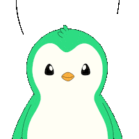 6 7 Penguin Sticker by Abster