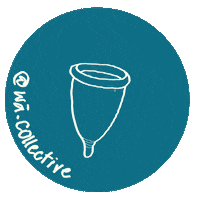 Period Menstrual Cup Sticker by Wā Collective