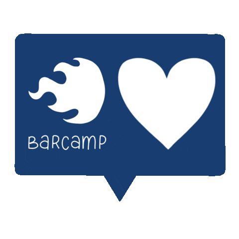 Barcamp Love Sticker by Increase Creativity