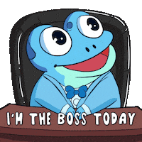 Boss Ceo Sticker by Croakey
