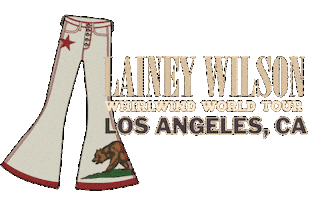 Los Angeles California Sticker by Lainey Wilson