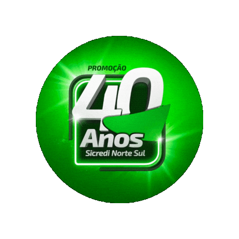 sicredinortesul0720 giphygifmaker sicredi 40 anos sicredinortesul Sticker