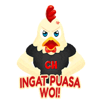 chickenholic  Sticker