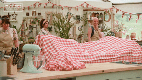 Kitchen Baking GIF by The Great British Bake Off