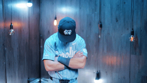 University Of North Carolina Baseball GIF by UNC Tar Heels