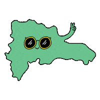 dominican republic island Sticker by needumee