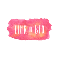 SweetArtStudio pink link bio splash Sticker
