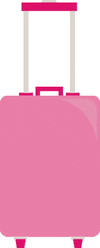 Suitcase Mala Sticker by Fabi Santina