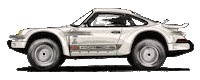 Porsche Baja Sticker