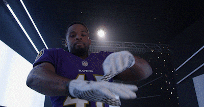 Dance Reaction GIF by Baltimore Ravens